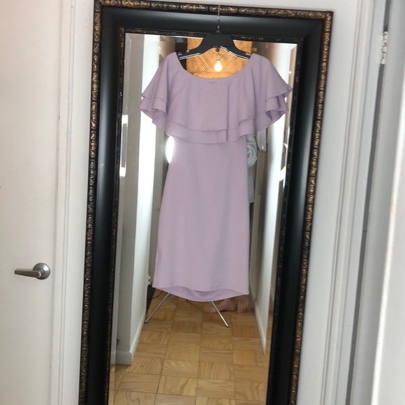 Sexy Mama Maternity off the shoulder dress - Picture 3 of 3